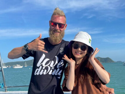 love diving phuket padi instructor 01